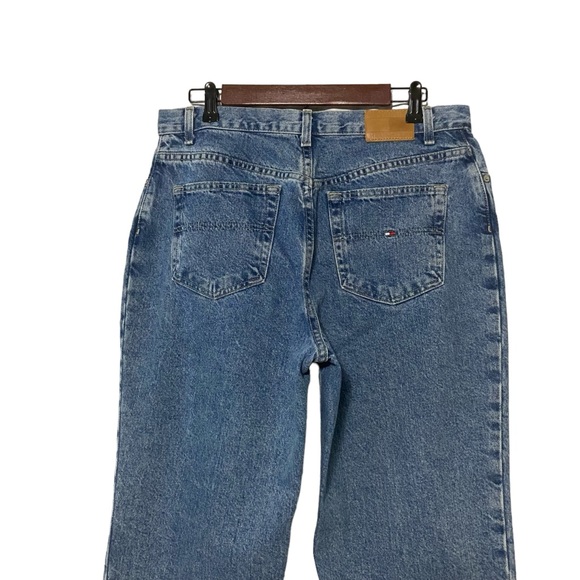 Tommy Hilfiger Jeans Vintage Y2K Stone Washed Jeans Blue - Picture 9 of 14